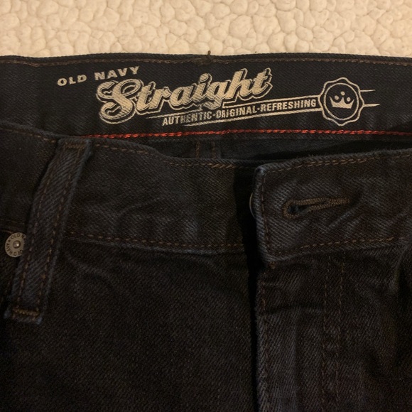 SOLD❗️Old Navy Black Jeans. 34x34 - Picture 3 of 8